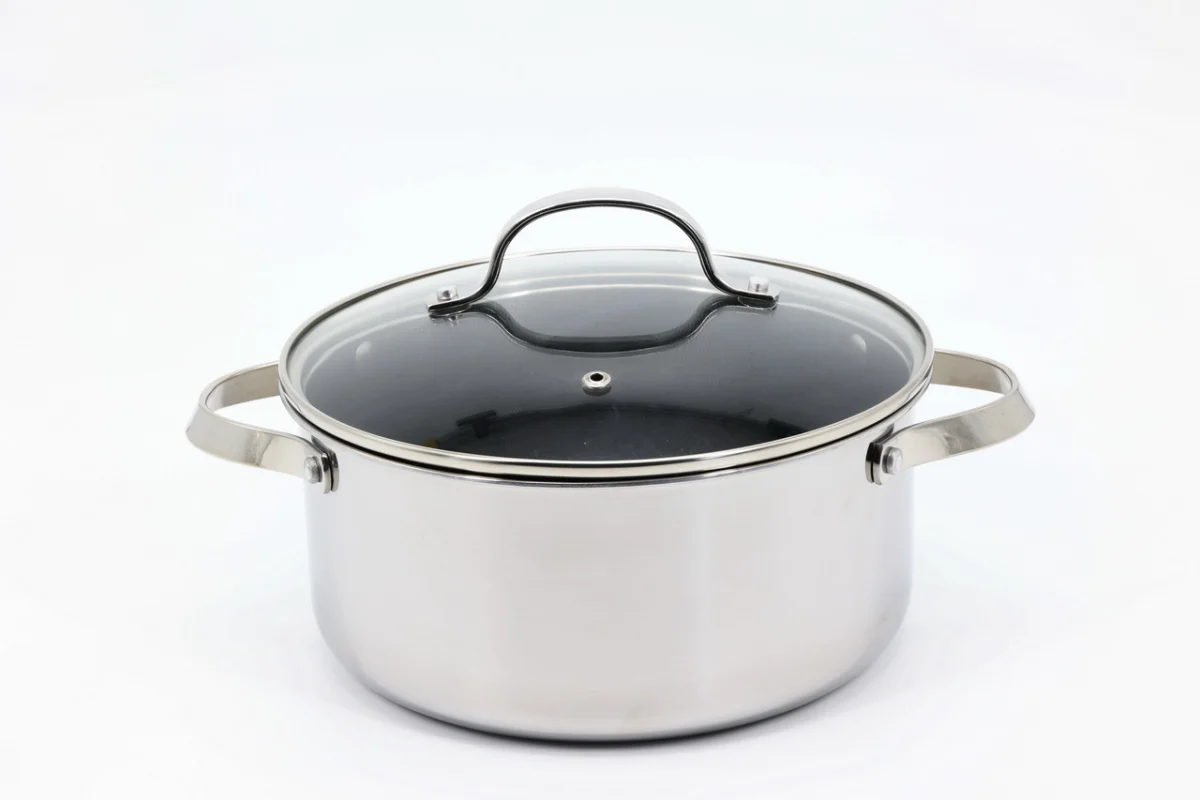 Каструля з керамічним покриттям стільник 24×11,5 см 5,1 л з кришкою