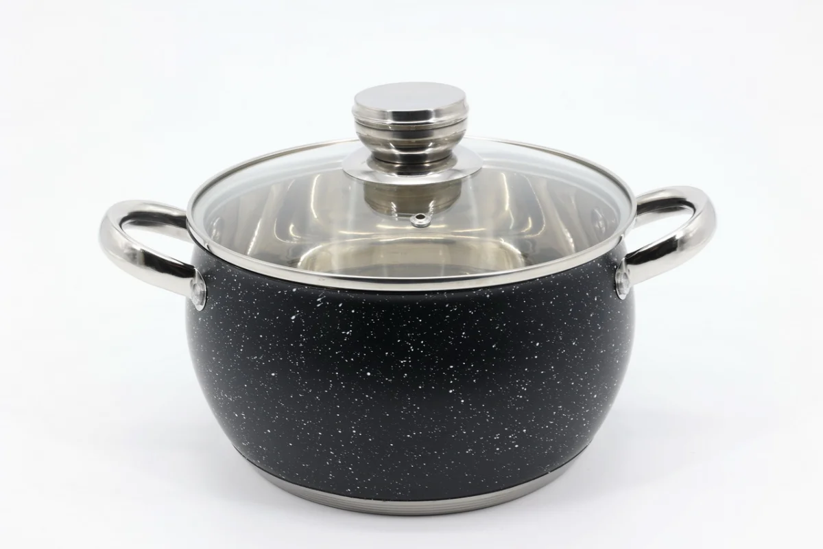 Каструля з кришкою 20×11,5 см 3,4 л з нержавіючої сталі